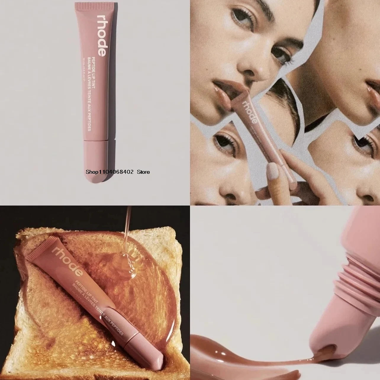 RHODE Makeup Cheek Blush Cream Blusher Stick Lip Gloss