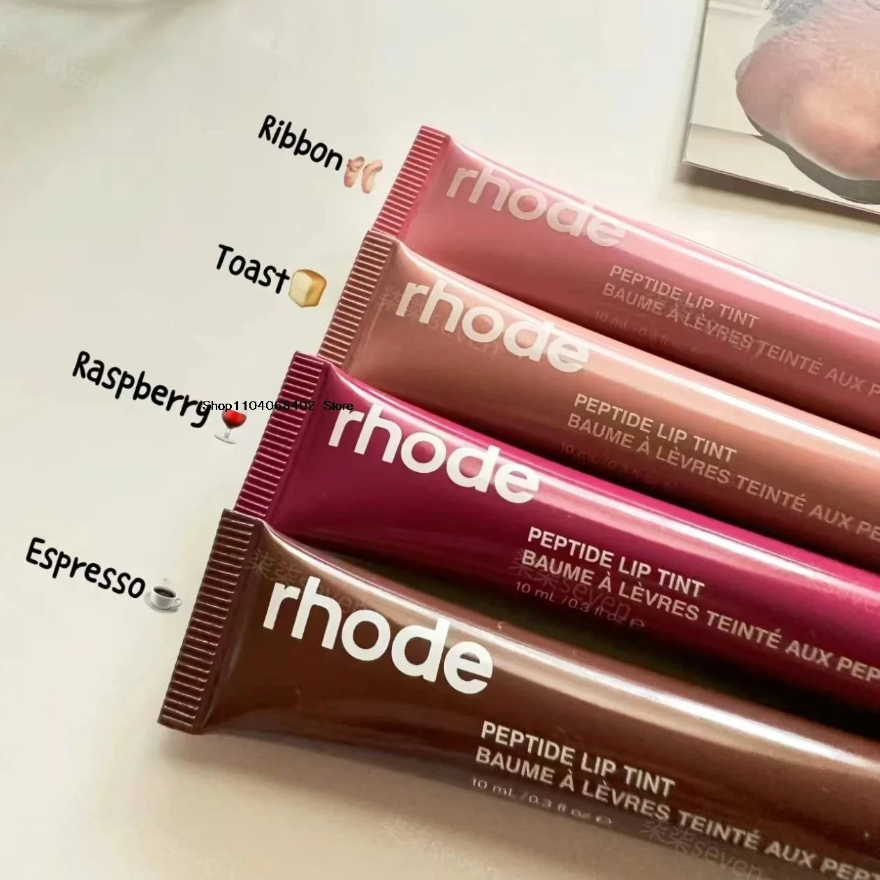 RHODE Makeup Cheek Blush Cream Blusher Stick Lip Gloss